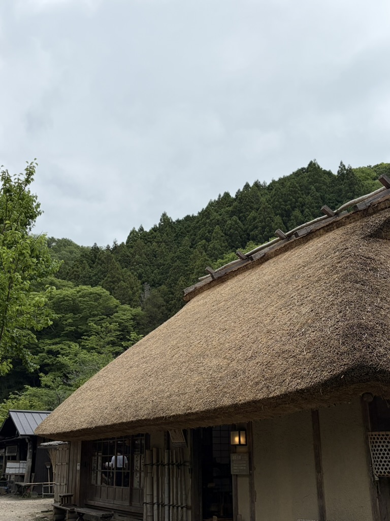 茅葺き屋根
