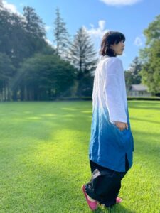ヘンプ藍染